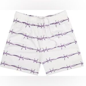 Bravest Studios Razor Wire Shorts in White